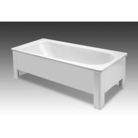 Ifö Caribia BK-HF 16 badekar, 157x70 cm, hvid