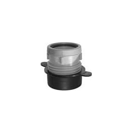 AB Faluplast gumminippel, Ø75 mm x 3", expanderande, svart/grå