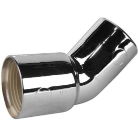 Avloppsvinkel, 45°, Ø32 mm, krom