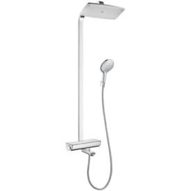 Hansgrohe Raindance Select  360 badekararmatur med dusjsett, krom