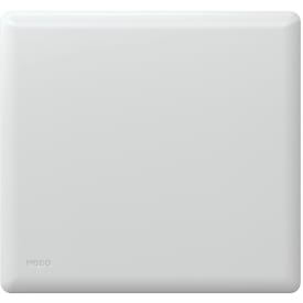 Nobø Top panelovn uten termostat, 250W/230V, hvit, 3 m²