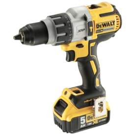 DeWalt 18V XRP slagboremaskine m.2 x XR batteri 18V/5,0Ah