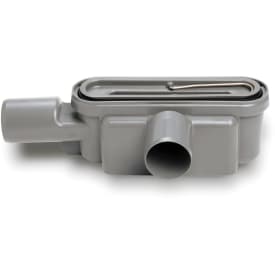 Unidrain 1416 utløpshus, lav byggehøyde, Ø50 mm