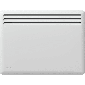 Nobø Front panelovn uten termostat, 500W/230V, hvit, 5 m²