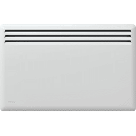 Nobø Front panelovn uten termostat, 750W/230V, hvit, 8 m²