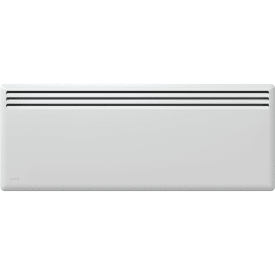 Nobø el-radiator NFK4N frontvarme 230V/1500W, hvid, 23 m²