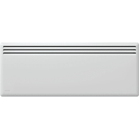 Nobø Front panelovn uten termostat, 1500W/230V, hvit, 15 m²