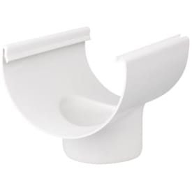 12&quot; x 110 mm Tutstykke hvit Plasticmo