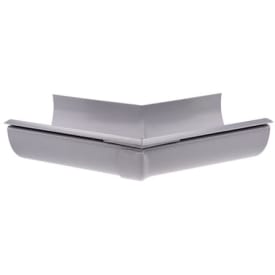 12&quot; x 45° Gjæring utvendig grå Plastmo