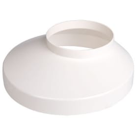 110 x 130 mm Kumkrage hvit Plastmo