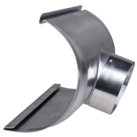 12&quot; x 90 mm Ekspansjonsmunnstykke Sink Plasticmo