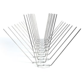 Fuglesikring 5 meter - 4 rekker fuglepigger