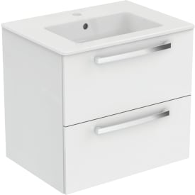 Ideal Standard Eurovit möbelpaket, 61x45 cm, vit högblank