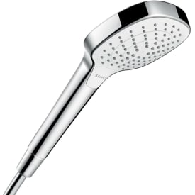 Hansgrohe Croma Select E Vario hånddusj, krom/hvit