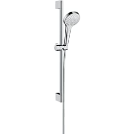 Hansgrohe Croma Select S dusjsett, vannbesparende hvit/krom
