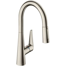 Hansgrohe Talis M51 200 kjøkkenarmatur, uttrekkbar tut, børstet stål