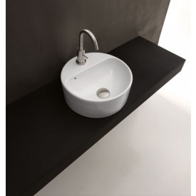 Lavabo Axa Rondo 35 tvättställ, Ø35 cm, vit