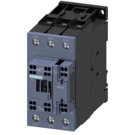 Kontaktor 80A 37KW 3P+1NO+1NC 24V AC fjærklemme 3RT2038-3AB00