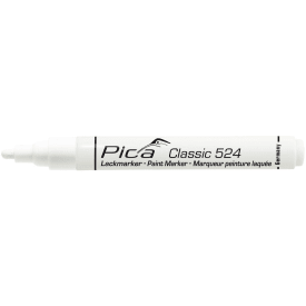 10 stk Pica Lackmarker til metal - Hvid