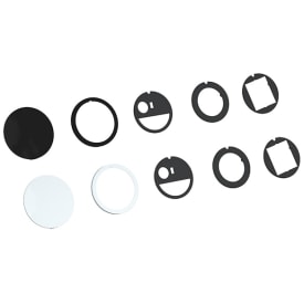 Pix lock och monteringsring set, vit