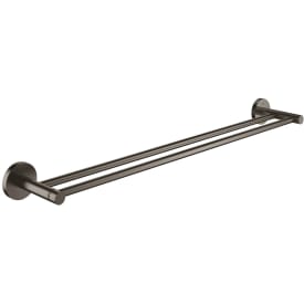 Grohe Essentials handduksstång, 60 cm borstat svart krom