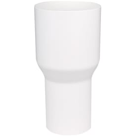 90/75 mm x 71/85 mm Overgang spesialhvit Plastmo