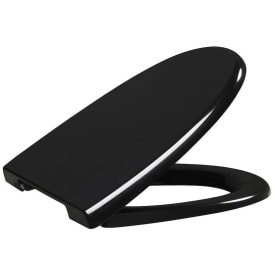 MKW Sign toalettsete, soft close, avtagbar, sort