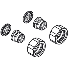 Hansgrohe anslutningsset till 3/4"