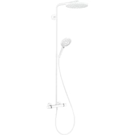 Hansgrohe Raindance Select S 240 Powderrain duschset, matt vit