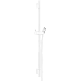 Hansgrohe Unica S Puro brusestang, 65 cm, mat hvid
