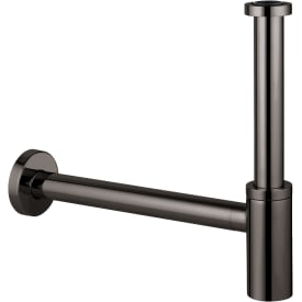 Grohe vattenlås 1 1/4" - 32 mm, polerad svart krom