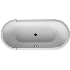 Duravit Starck badekar, 180x80 cm, hvid