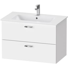 Duravit XBase underskab med skuffer 80 x 47,5 cm i mat hvid