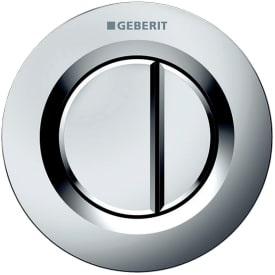 Geberit Omega 01 trykknap, mat krom