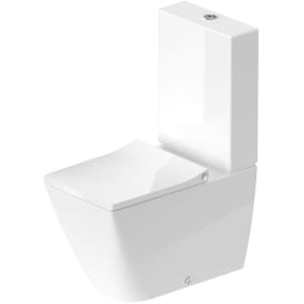 Duravit Viu toalett, kun toalettskål, uten skyllekant, rengjøringsvennlig, hvit
