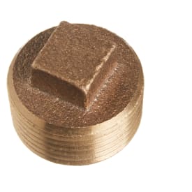 Roth gunmetal ändlock för grenrör, 3/4"