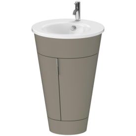 Duravit Starck underskåp, Ø56 cm, matt grå