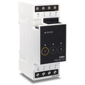 Relémodul for Niko Home Control for tre forskjellige kretser