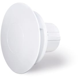 Nobø NHTR badventilator, fugtstyring, timer, Ø100 mm, hvid