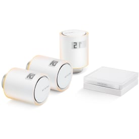 Netatmo smart radiatortermostat startpakke, 3 stk.