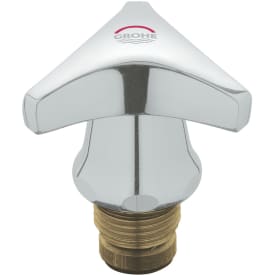 Grohe ventilöverdel 1/2", med grepp, varmt vatten, krom