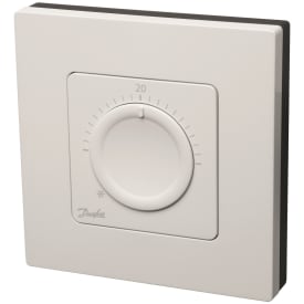 Danfoss Icon trådløs romtermostat, hvit
