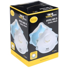 Thor dammfilter maske FFP2 NR D med ventil, 10 st
