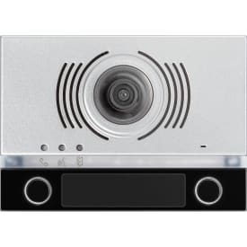 Frontplate for Audio/Video-modul med 2 knapper og DDA for Urmet Alpha