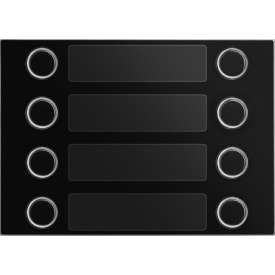 Dobbel frontplate, 8 knapper for Urmet Alpha