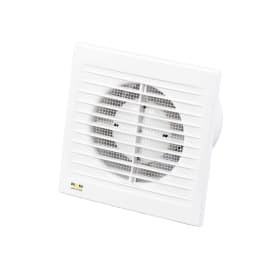 Duka EL 600 TH badventilator, fugtstyring, timer, Ø100 mm, hvid