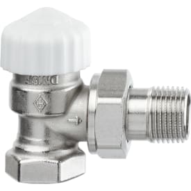 IMI TA Calypso Exact radiatorventil 3/8", vinkelløpende (for 2-strengs anlegg)