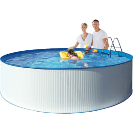 Swim & Fun Kreta Family pool, Ø3,5 meter, 90 cm, vit