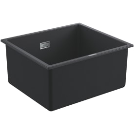 Grohe K700U kjøkkenvask, 45,7x40,6 cm, sort