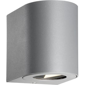 Nordlux Canto 2 vägglampa utomhus, grå